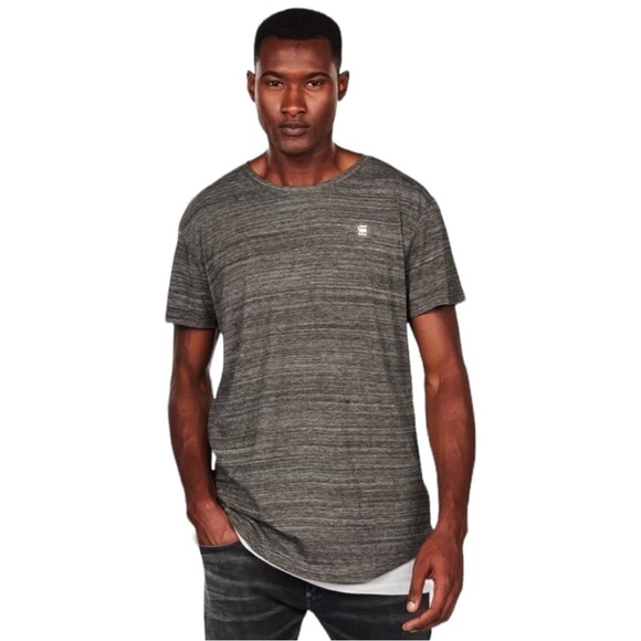 G Star Raw Starkon Loose Fit T-Shirt Marled Gray L - Picture 1 of 7